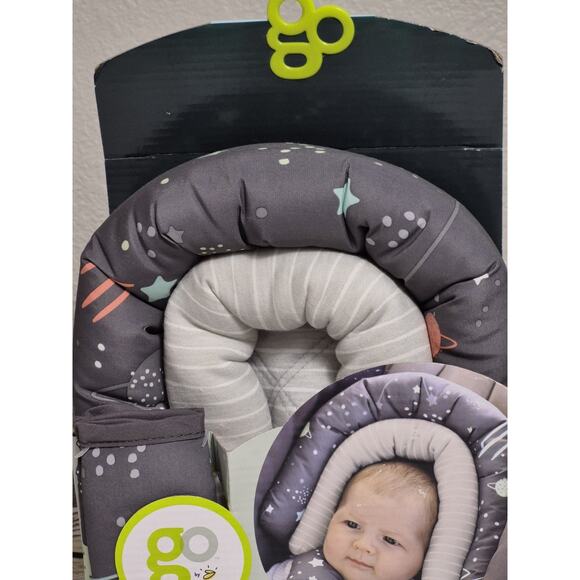 Go by Goldbug Duo Head and Strap Cover Set 4 Piece Support Planets and Stars - Picture 3 of 7